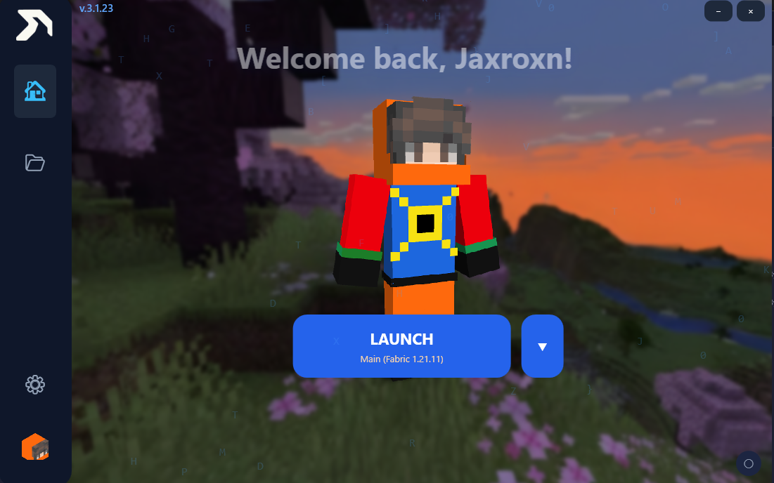 High performance Minecraft client